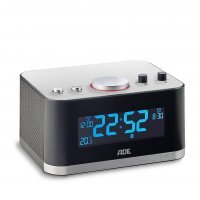 ADE CK1706 Nowoczesny budzik multimedialny z głośnikiem Bluetooth i radiem