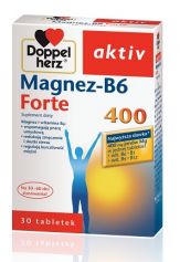 DOPPELHERZ AKTIV MAGNEZ- B6 FORTE 400, 30 TABLETEK