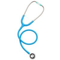 Dr Famulus DR530 PURE pediatryczny sky blue Stetoskop pediatryczny antybakteryjny z etui