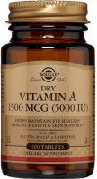Dry Vitamin A 5000 IU 1500 mcg (100 tabl.)