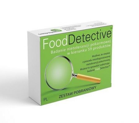 Food Detective badanie nietolerancji Pokarmowej, zestaw pobraniowy