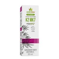 HEMPKING Witamina K2 MK7 30 ml w Bio oleju konop.