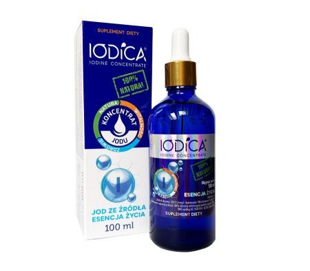 IODICA Naturalny Koncentrat Jodu 100 ml (szkło)