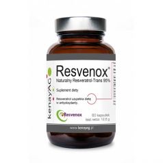 KENAY RESVENOX  - resweratrol trans 450 mg - 60 KAPSUŁEK
