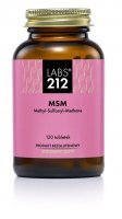 LABS212 Siarka MSM - Metylosulfonylometan 500 mg (120 tabl.)