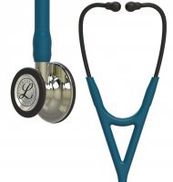 Littmann Cardiology IV 6190 Stetoskop kardiologiczny Champagne-Finish, błękit karaibski 