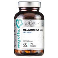 MyVita Silver, Melatonina Forte Sleep Support, 60kaps