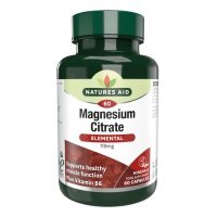 Natures Aid Cytrynian Magnezu 119 mg  60 k