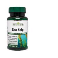 Natures Aid Kelp 187 Mg 180 T wodorosty jod