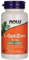 Now Foods L-Optizinc 30 Mg 100 K