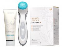 NuSkin ageLOC LumiSpa Beauty Device Face Cleansing Kit dla skóry podatnej na wypryski