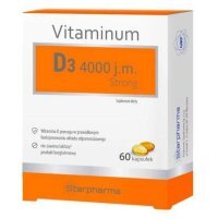 Starpharma Vitaminum D3 4000 j.m. Strong 60 k