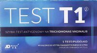 TEST T1 - test antygenowy z moczu wykrywający rzęsistka pochwowego