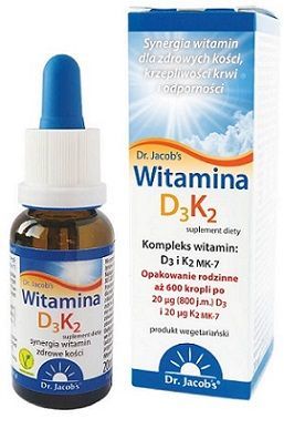 Witamina D3 K2 MK-7 Dr. Jacobs